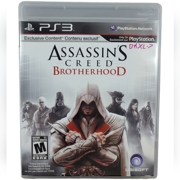 Playstation Other - ASSASSIN’S creed: brotherhood – PS3 game uBISoft playstation